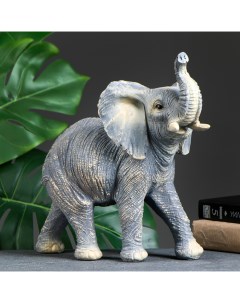 Фигура Слон серый 29х32х15см Хорошие сувениры