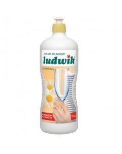 Бальзам для мытья посуды с экстрактом ромашки 1л Ludwik