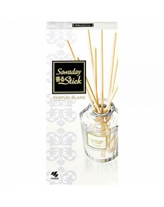 Sawaday stick parfum blanc натуральный аромадиффузор для дома с теплым древесным ароматом Kobayashi