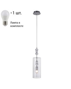 Подвесной светильник с лампочкой Eva SP1 Lamps E27 P45 Crystal lux
