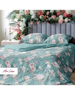 Комплект постельного белья 1 5 спальный перкаль Чарующий сад Mia cara
