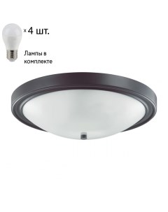 Настенно потолочный светильник Nina с лампочками 5260 4C Lamps E27 P45 Lumion