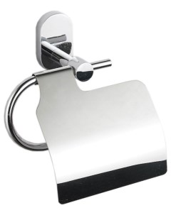 Держатель туалетной бумаги настенный с крышкой Brass Fora