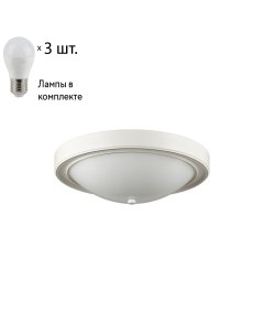 Настенно потолочный светильник Nina с лампочками 5279 3C Lamps E27 P45 Lumion