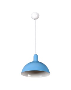 Подвесной потолочный светильник Лофт D 25 см голубой 25111С Nobrand