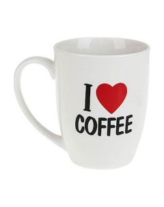 Кружка 420 мл I Love Coffee Hoff