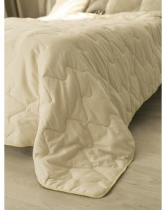 Одеяло стеганное 2 спальное теплое всесезонное Овечья шерсть 175х200 см 300 гр м2 Baby nice