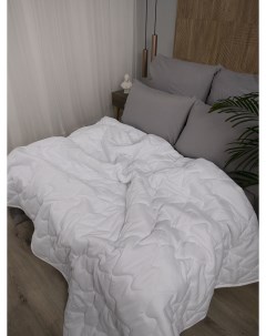 Одеяло стеганное 1 5 спальное облегченное всесезонное Хлопок 145х200 см 200 гр м2 Baby nice