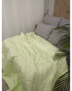 Одеяло стеганное 1 5 спальное облегченное всесезонное Бамбук 145х200 см 200 гр м2 Baby nice