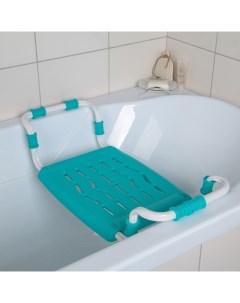 Сиденье для ванны раздвижное цвет бирюза Nobrand