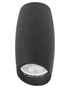 Светильник настенно потолочный спот OL20 BK MR16 GU10 черный Era