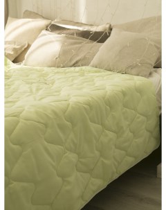 Одеяло стеганное 2 спальное теплое всесезонное Бамбук 175х200 см 300 гр м2 Baby nice