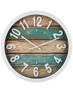 Часы настенные кварцевые Wood 35 см циферблат 31 см Lefard