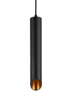 Светильник подвесной подвес PL 17 BK MR16 GU10 черный потолочный цилиндр Era
