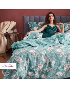 Комплект постельного белья 2 x спальный перкаль Чарующий сад Mia cara