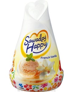 Освежитель воздуха Sawaday Happy Parfum Французская ваниль 150г Kobayashi