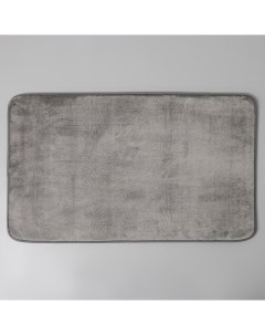 Коврик для дома с эффектом памяти Memory foam 50x80 см цвет серый Savanna
