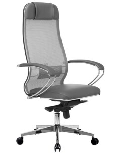 Компьютерное кресло Метта Samurai Comfort 1 01 Light Grey Nobrand