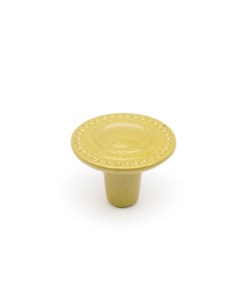 Ручка кнопка для мебели малая золотой металлик 25 мм Трибатрон