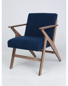 Кресло для отдыха Винтаж 2 дуб синий Axioma.woodshop