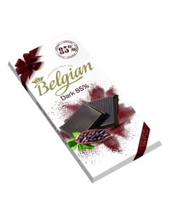 Шоколад The горький 85 какао 100 г Belgian