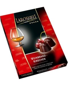 Шоколадные конфеты с вишней и бренди 150 г Laroshell