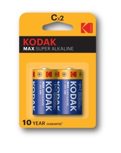 Батарейки MAX LR14 Kodak