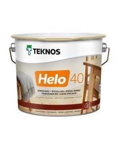 Лак для пола Helo 40 полуглянцевый 0 9л Teknos
