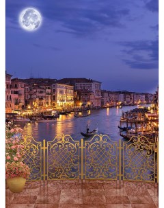 Фотообои Decor Z 248 Вид на ночную Венецию 200х270 Divino