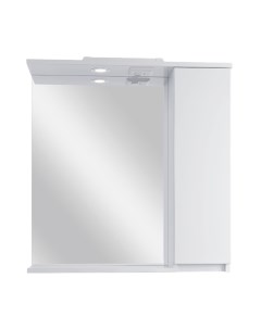 Зеркальный шкаф для ванной Квадро 70 Sanstar