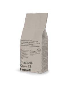 Затирка Fugabella Color полимерцементная 43 3 кг мешок Kerakoll