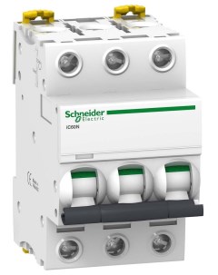 Автоматический выключатель 3P 4A B SE Acti 9 iC60N Schneider electric