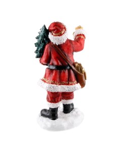 Фигурка ТПК Дед мороз с елкой в руках 50 см Полиформ