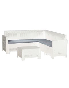 Комплект мебели NEBRASKA CORNER Set углов диван столик белый Bica, италия