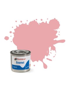 AA6389 Краска эмалевая No 200 Розовый Gloss Tinlet No 1 14ml Humbrol