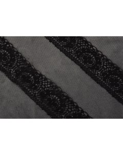 Кружево трикотаж цвет 10 черный 40 мм x 27 4 м арт TBY 1660 Kruzevo