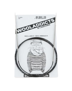 Спицы круговые супергладкие WOOLADDICTS Lace 2 75 мм 150 см арт 305 1527 Lang yarns