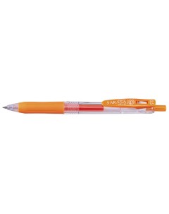 Ручка гелевая Sarasa Clip 05 оранжевая 0 5 мм 1 шт Зебра