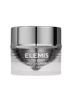 Насыщенный ночной крем для зрелой кожи лица Ultra Smart Pro Collagen Night Genius 50 мл Elemis