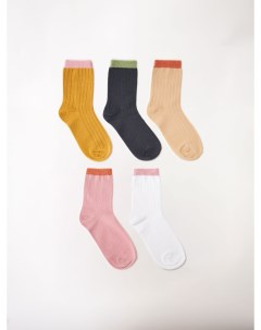 Набор из 5 пар носков для девочек Sela