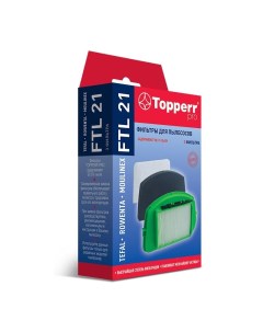HEPA фильтр FTL 21 для пылесосов Tefal Rowenta Moulinex ZR005701 Topperr