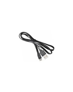 Кабель BHP MICROUSB 1M FLAT micro USB B m USB A m 1м черный плоский Buro