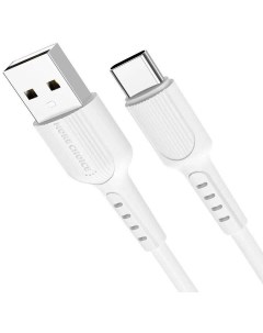 Дата кабель USB 2 0A для Type C K26a TPE 1м White More choice