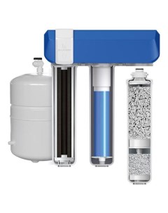 Проточный фильтр под мойку для очистки воды Барьер Компакт Осмо 100 М с минерализатором Н262Р02 Комп
