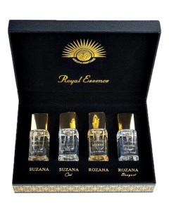 Set набор п вода 4 15мл Suzana Suzana Oud Rozana Rozana Bouquet Norana perfumes