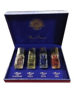 Moon 1947 Set набор п вода 4 15мл Gold Blue Red Platinum Norana perfumes