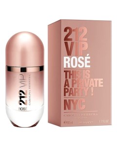 212 VIP Rose парфюмерная вода 50мл Carolina herrera