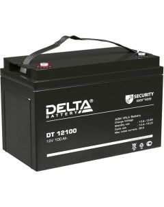 Батарея DT 12100 100Ач 12В Дельта