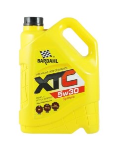 Моторное масло XTC 5W 30 5л синтетическое Bardahl