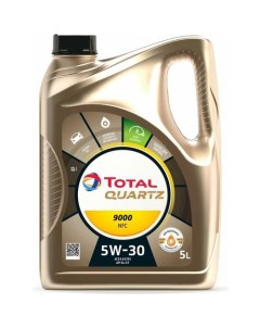 Моторное масло Quartz 9000 NFC 5W 30 5л синтетическое Total